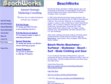 Tablet Screenshot of beachworks.com